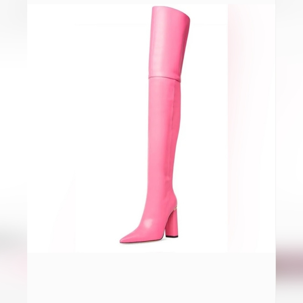 Steve Madden Pink Russo Thigh High Boots